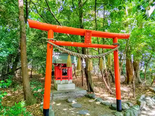 不乗森神社の鳥居