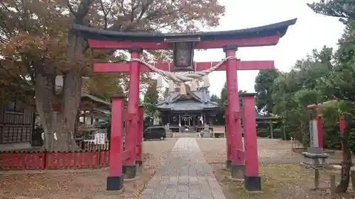 曽根神社の鳥居