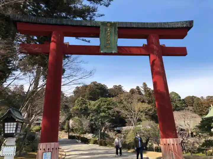 志波彦神社・鹽竈神社の鳥居