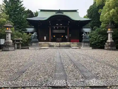 溝旗神社（肇國神社）の本殿