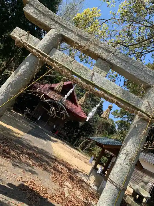 宇部八幡神社の鳥居