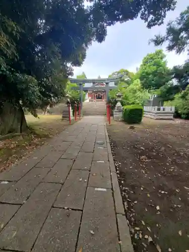 一瓶塚稲荷神社の鳥居