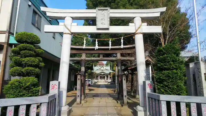 関前八幡神社の鳥居