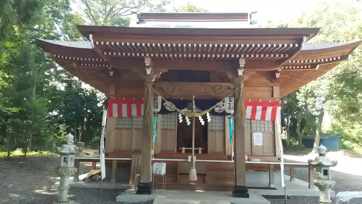 阿久津「田村神社」(郡山市阿久津町)旧社名:伊豆箱根三嶋三社の本殿・本堂
