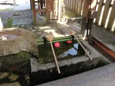 白雲神社の手水舎