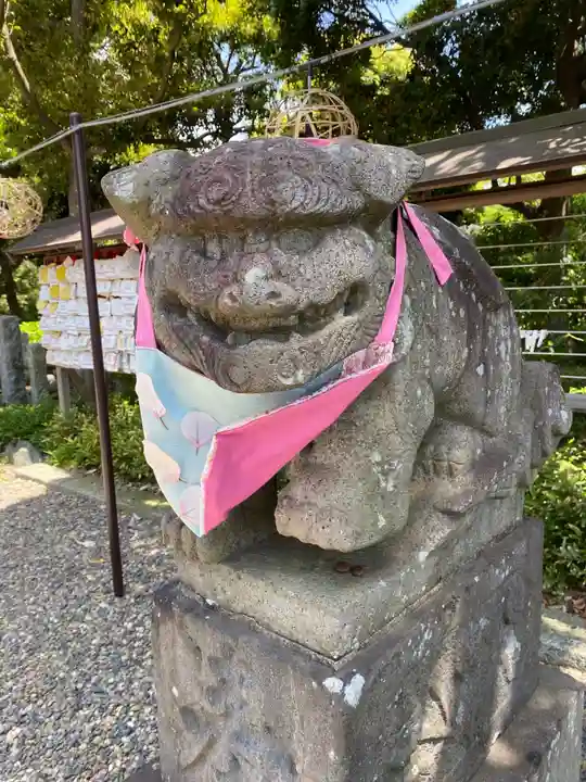 菊田神社の狛犬