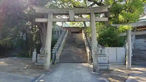 宇夫階神社の鳥居