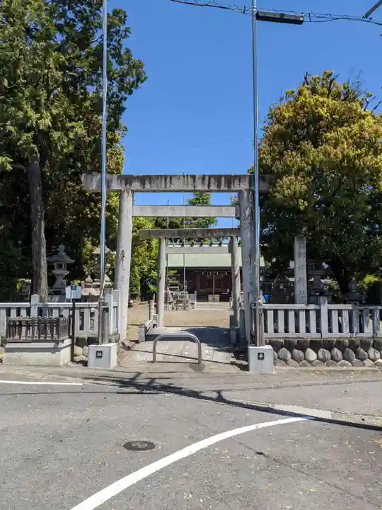 御井神社の鳥居