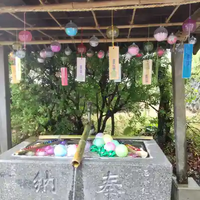四倉諏訪神社の手水舎