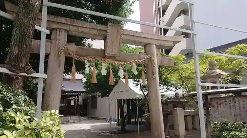 サムハラ神社の鳥居