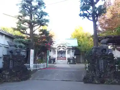 亀高神社の周辺
