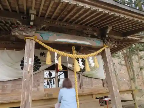 中之嶽神社の本殿・本堂