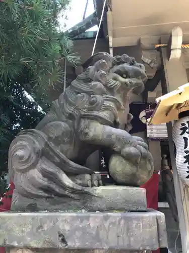 上目黒氷川神社の狛犬