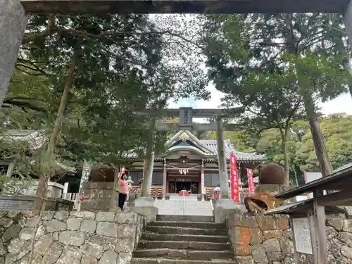 八幡竃門神社の鳥居