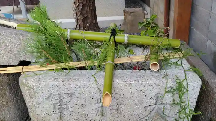 大将軍八神社の手水舎