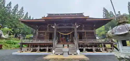 天台寺の本殿