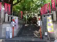 笠䅣稲荷神社の鳥居