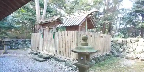 伊射波神社の本殿・本堂