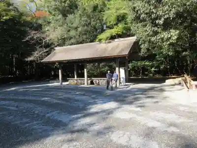 伊勢神宮内宮(皇大神宮)の手水舎