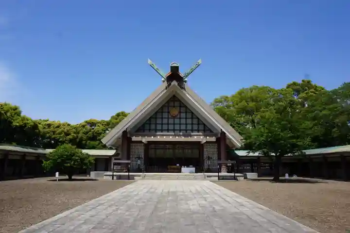 千葉縣護國神社の本殿・本堂