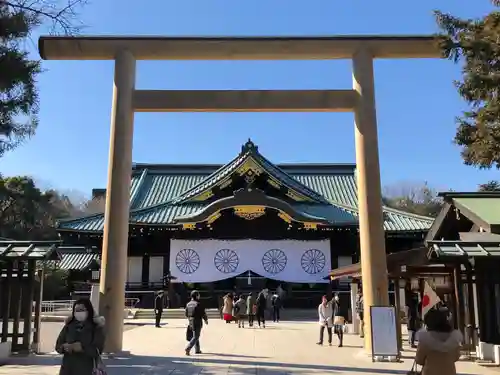 靖國神社の鳥居