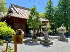 温泉神社の本殿