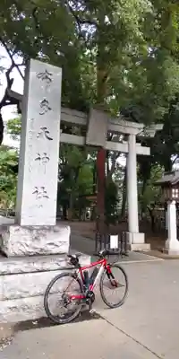 布多天神社の鳥居