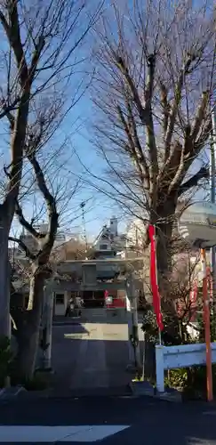福森稲荷神社の鳥居