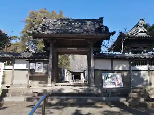 妙善寺（ハズ観音）の山門・神門