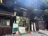 琴似神社の山門・神門