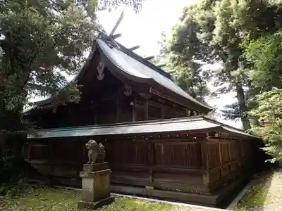 菅生石部神社の本殿・本堂