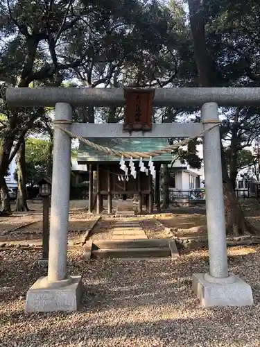 おりひめ神社の鳥居