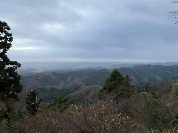 高尾山薬王院の景色