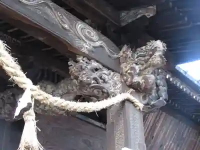 上野国一社八幡八幡宮の芸術