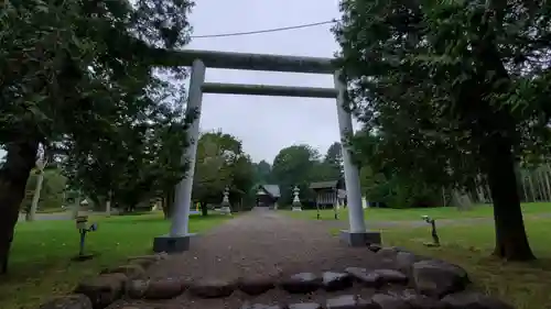 阿寒神社の鳥居