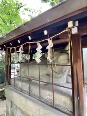 菅大臣神社の狛犬