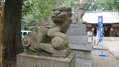 下高井戸八幡神社の狛犬
