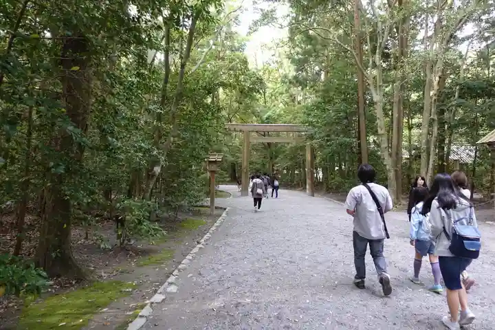 伊勢神宮外宮(豊受大神宮)の景色