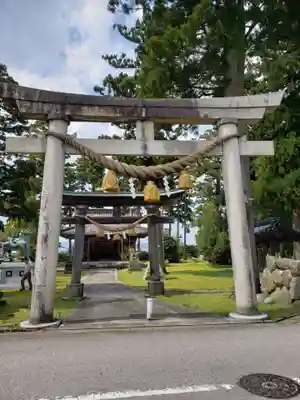  山見八幡宮の鳥居