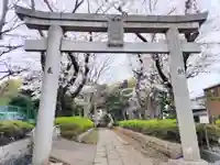 前原御嶽神社の鳥居