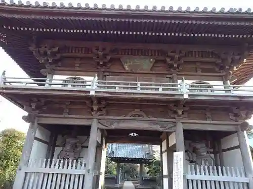 小川寺の山門