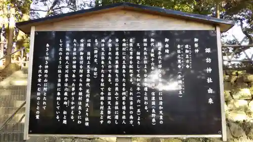 諏訪神社の歴史