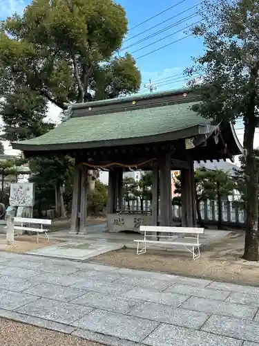 寺津八幡社（寺津町）の手水舎