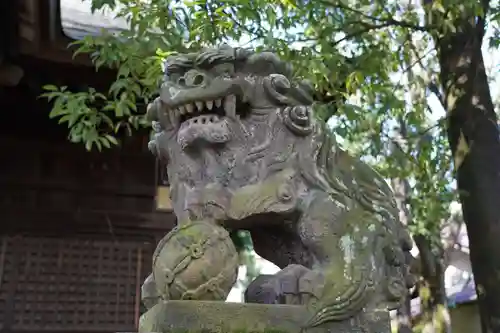 阿邪訶根神社の狛犬