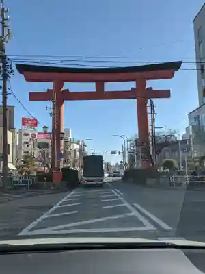 豊國神社の鳥居