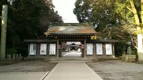 （長良）天神神社の山門・神門