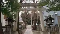 中目黒八幡神社の鳥居