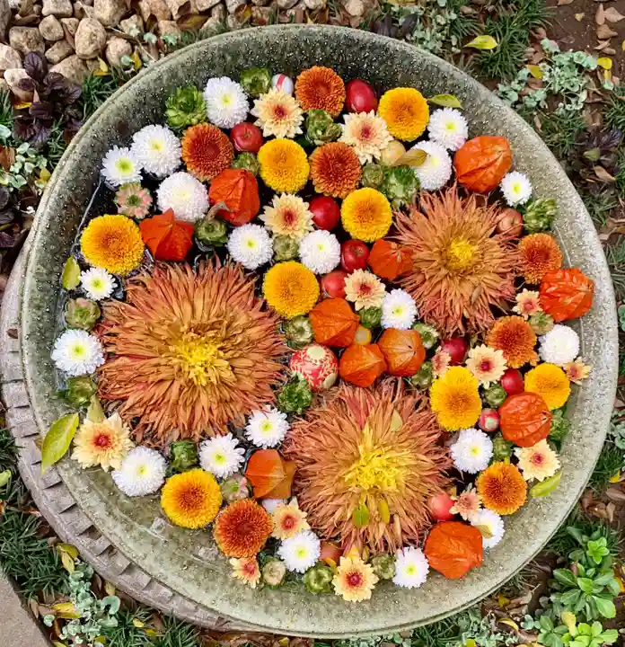 行田八幡神社の手水舎