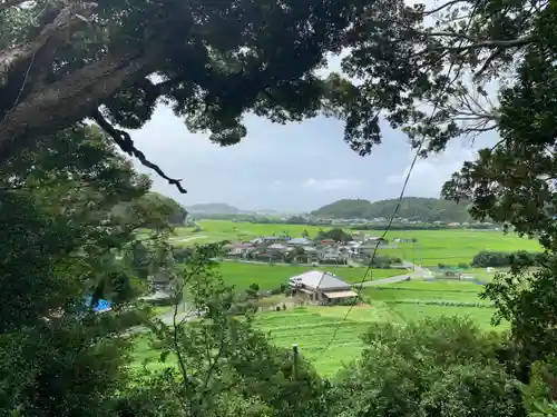 山荻神社の景色