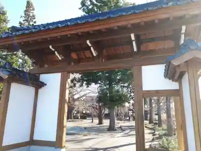 松岩寺の山門・神門